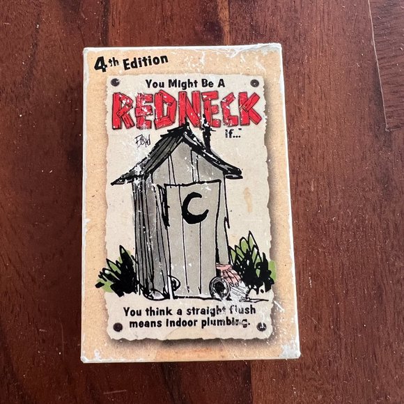 4th Edition You Might Be A Redneck If... Playing Cards 52 Card Set - Picture 1 of 3